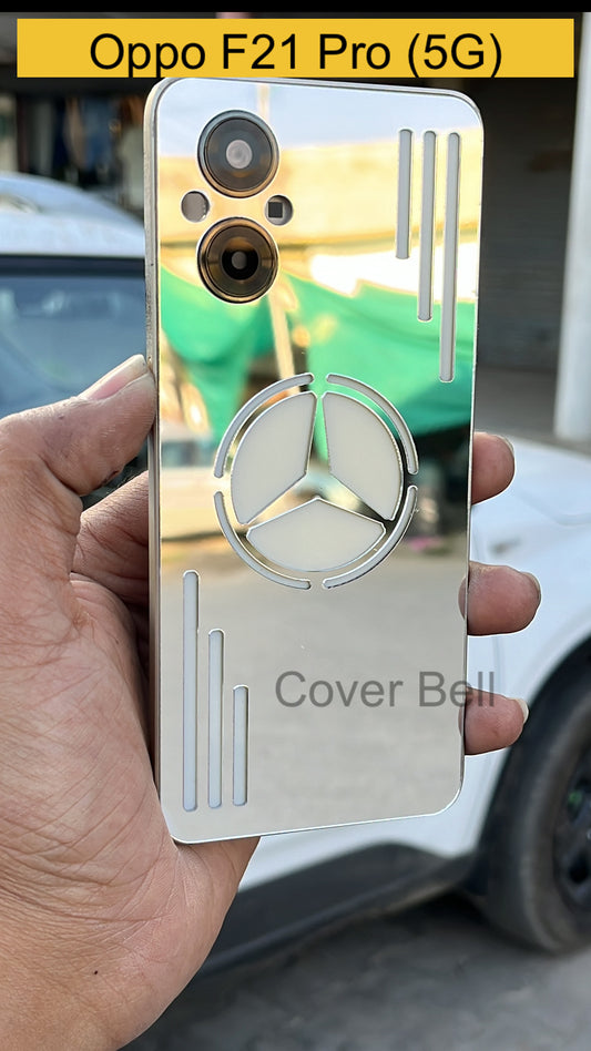 Oppo F21 Pro 5G silver Mercedes star back panel