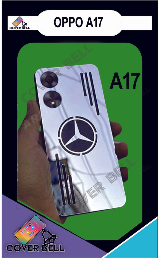 OPPO A17 SILVER MERCEDES BACK GUARD