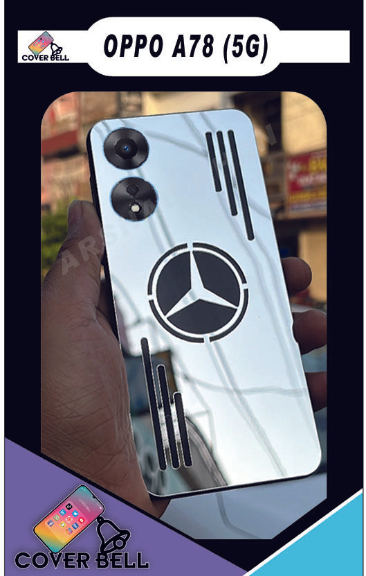 OPPO A78 5G SILVER MERCEDES BACK GUARD