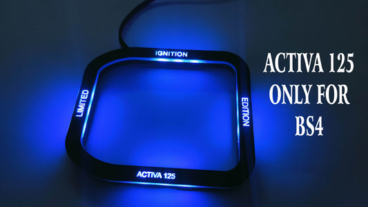 HONDA ACTIVA 125 IGNITION LOCK LIGHT ONLY FOR BS4 MODEL  BLUE