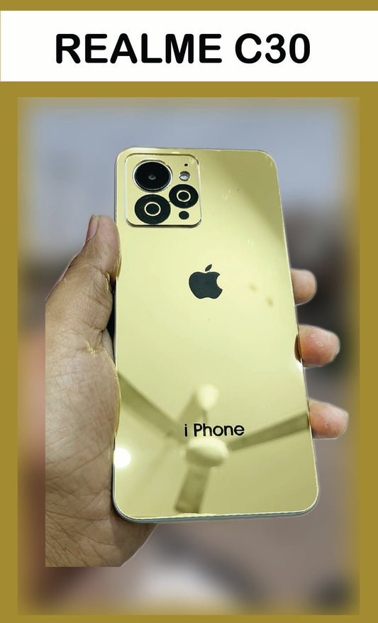 REALME C30 GOLD PANEL WITH DUAL LENS